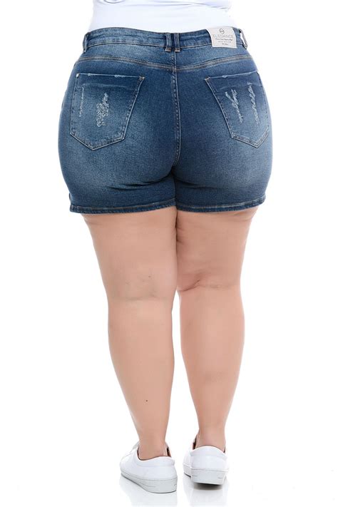 short jeans plus size-1